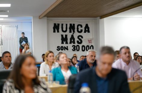 Se realizó la Sesión especial por la memoria, la verdad y la justicia