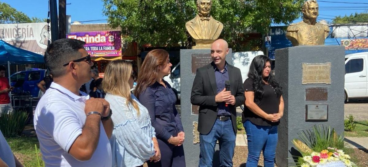 Matheu celebró su 126º aniversario con un acto en la Plazoleta Nazarre