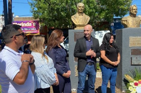 Matheu celebró su 126º aniversario con un acto en la Plazoleta Nazarre