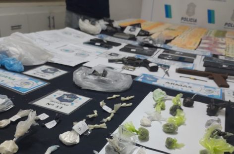 Garín: cayó una banda dedicada al narcomenudeo; se secuestraron grandes cantidades de cocaína, marihuana y otros elementos