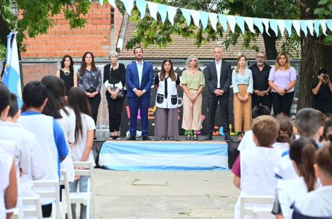 Una escuela de Ing. Maschwitz fue sede del inicio del ciclo lectivo 2024 en el distrito