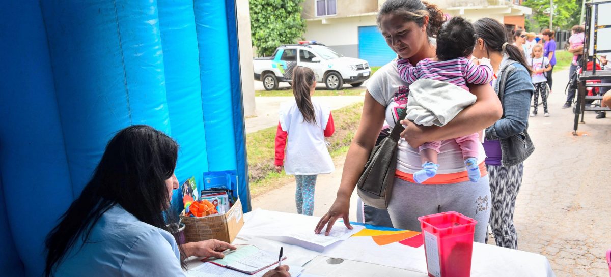 La Municipalidad continúa con los operativos sanitarios en los barrios del distrito