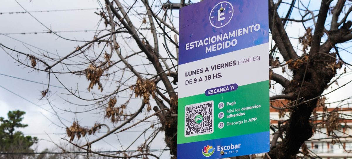 A partir de junio se reduce el horario del estacionamiento medido en Belén de Escobar