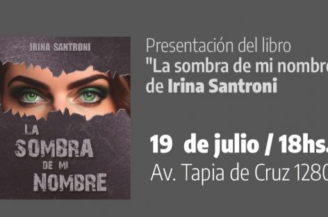 La escritora escobarense Irina Santroni presentará un libro en el HCD de Escobar