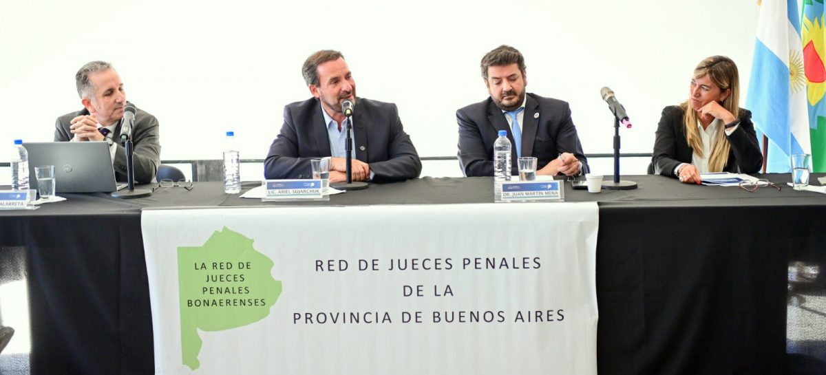 Escobar fue sede de una jornada de actualización de la Magistratura Penal bonaerense