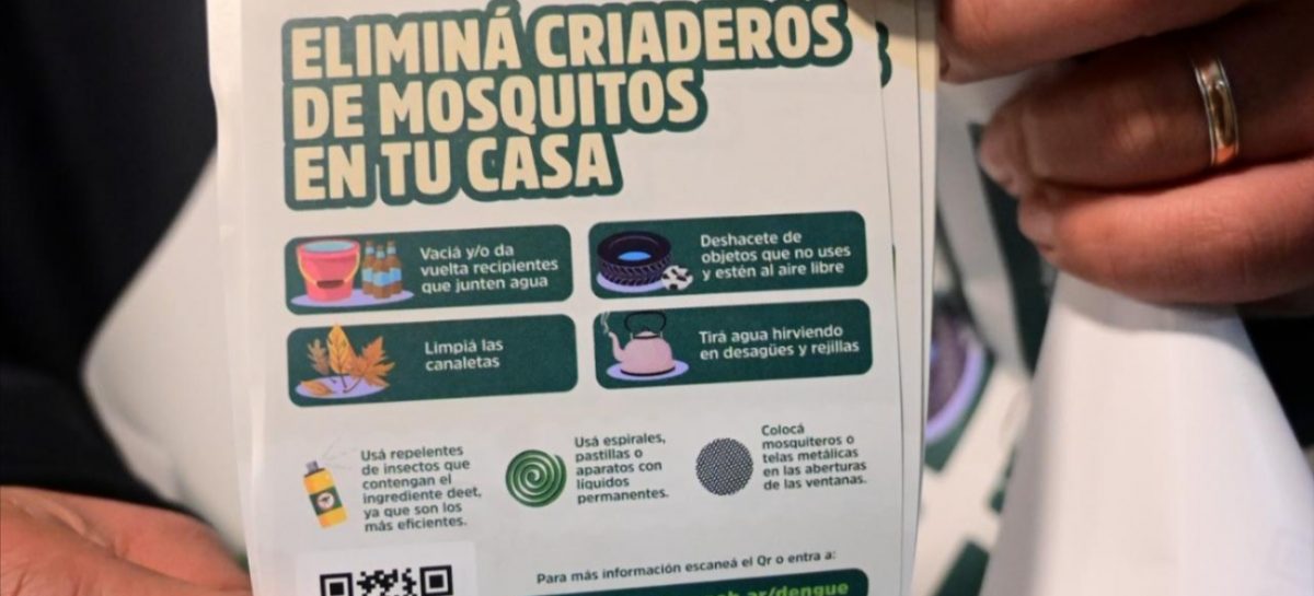 Dengue: Escobar se suma a la Jornada Intermunicipal de Descacharreo y Concientización