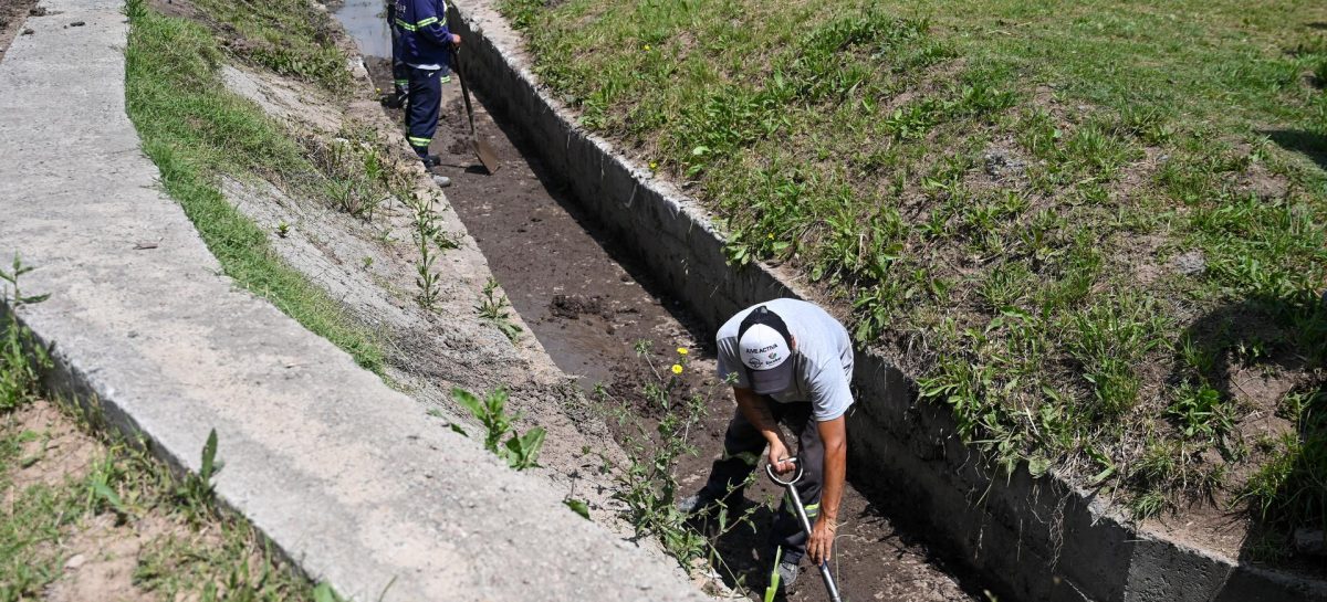 Avanzan las obras hidráulicas y de estabilizado en todo el partido de Escobar