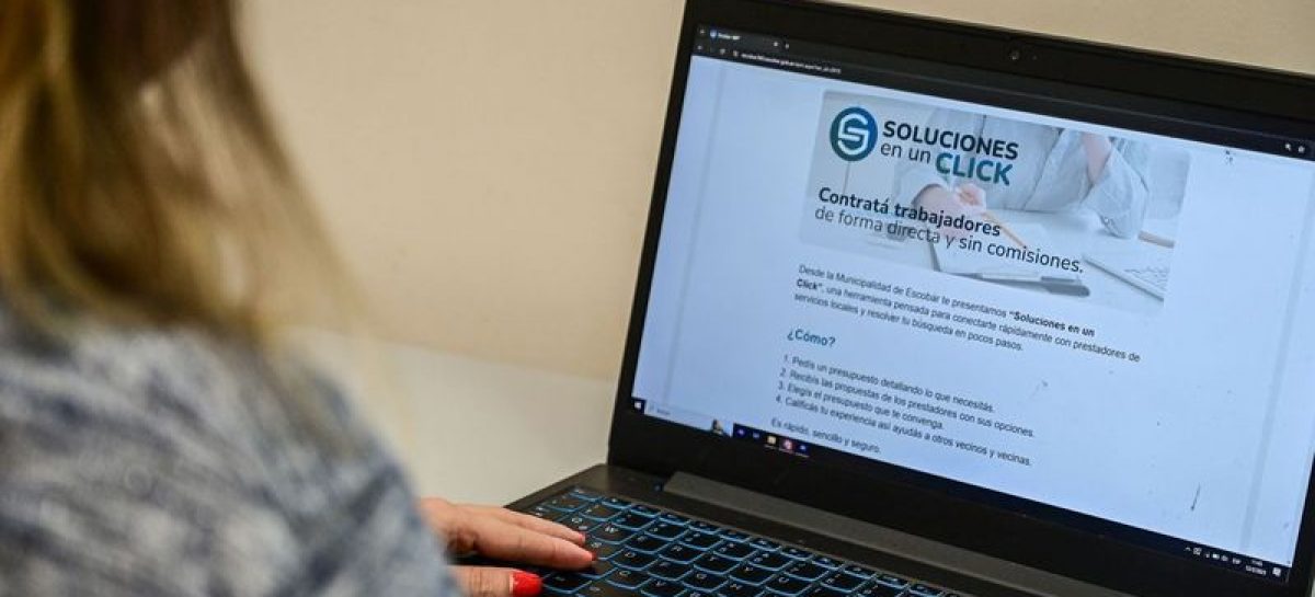La plataforma “Soluciones en un Click” ya superó los 1.500 usuarios