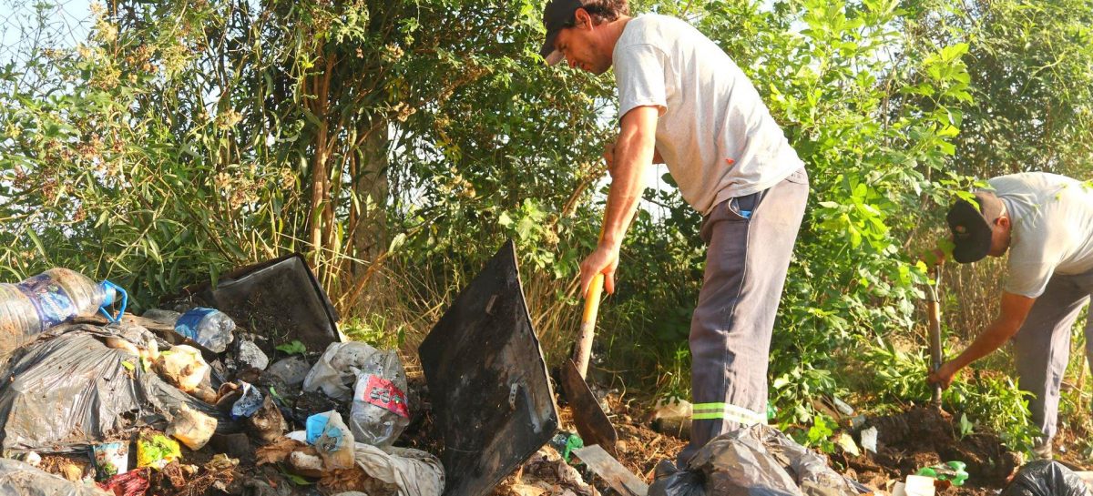 Escobar impulsa jornadas de limpieza y concientización para evitar la formación de microbasurales
