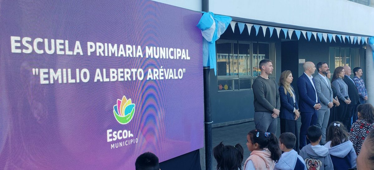 Se inauguró la primera Escuela Primaria Municipal del partido de Escobar