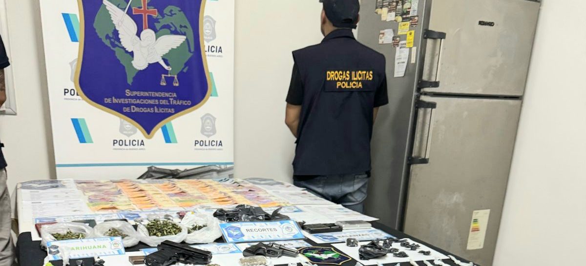 Otra banda de narcomenudeo desarticulada tras un operativo en Ing. Maschwitz