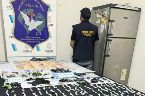 Otra banda de narcomenudeo desarticulada tras un operativo en Ing. Maschwitz