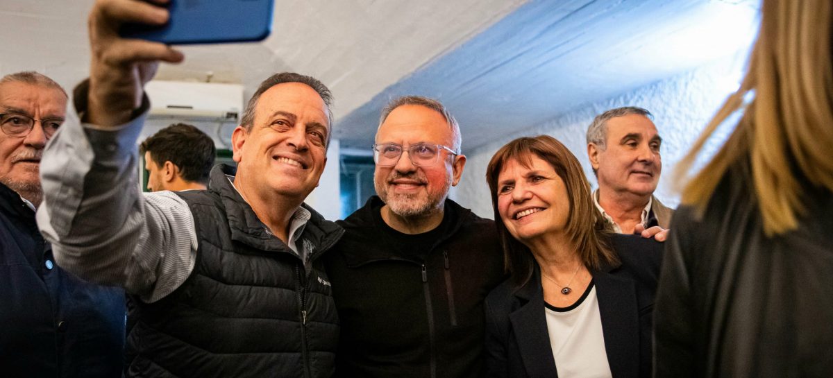 Castagnaro junto a Valenzuela y Bulrich reafirmando la unidad en LLA Escobar