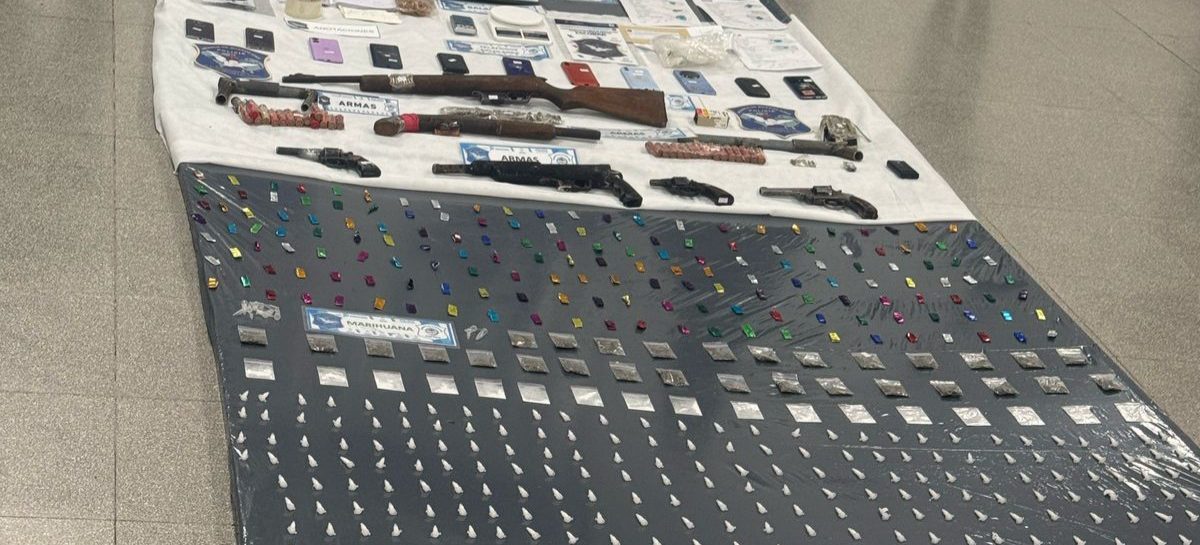 Megaoperativo en Maquinista Savio: desarticularon banda narcocriminal
