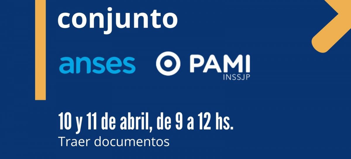 Operativo de ANSES y PAMI en Escobar