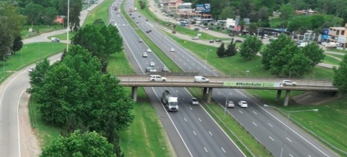 Este viernes el puente de Loma Verde cambia el sentido de circulación (se adjunta imagen orientativa)