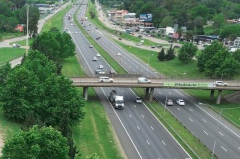 Este viernes el puente de Loma Verde cambia el sentido de circulación (se adjunta imagen orientativa)