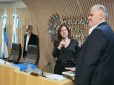 Un “Guardián del León” asumió como concejal en Escobar