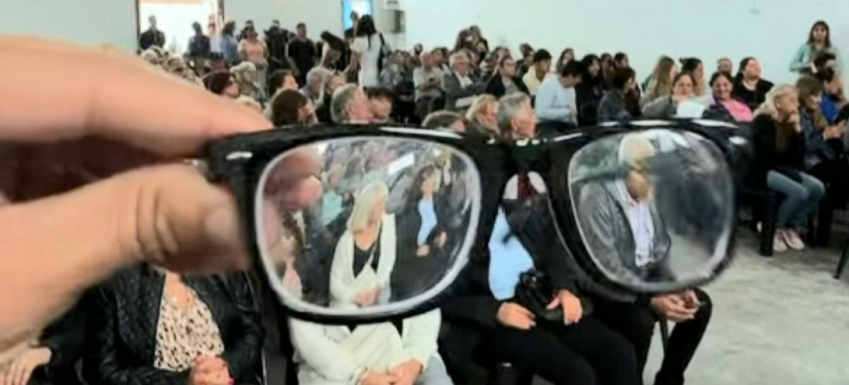 “Visión Clara”: 200 jubilados de Escobar recibieron anteojos gratuitos