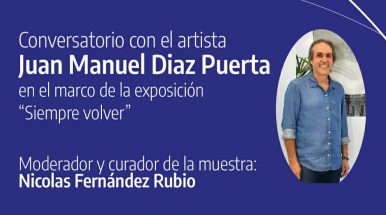 Conversatorio en el HCD junto al artista Juan Manuel Díaz Puerta