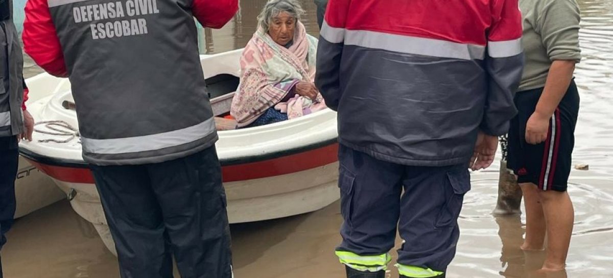 La Municipalidad de Escobar creó un fondo especial de asistencia para los damnificados por el temporal y suspende actividades en mayo