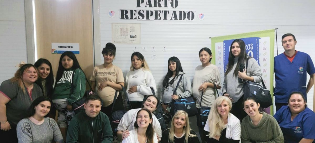 Semana del Parto Respetado: la Municipalidad organiza actividades en los centros de salud